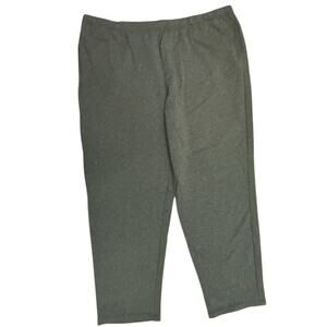 Ruby Rd. 3X Pants Gray Jogger Yoga Sweat Pull-On Comfort Stretch Leisure Lounge